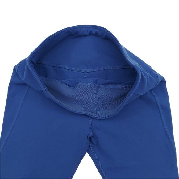 Lorna Jane Capri Leggings Womens Small Blue Breathable Gym Yoga Activewear - Picture 3 of 7